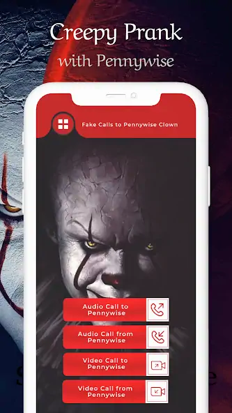 Download Clown Call: Pennywise Game MOD [Unlimited money/gems] + MOD [Menu] APK for Android