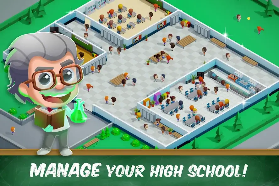 Download Idle High School Tycoon MOD [Unlimited money/gems] + MOD [Menu] APK for Android