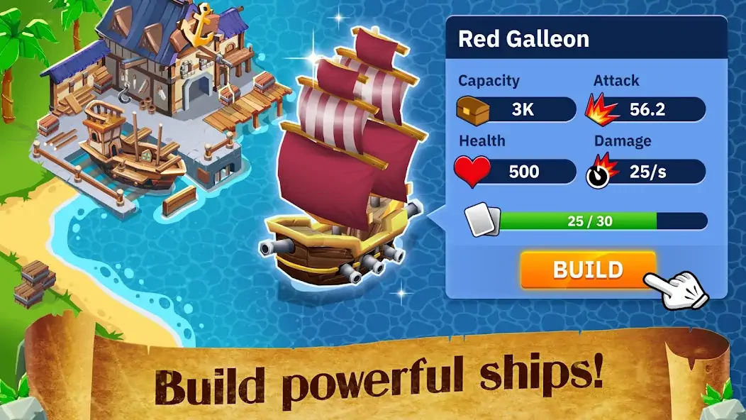 Download Idle Pirate Tycoon MOD [Unlimited money] + MOD [Menu] APK for Android