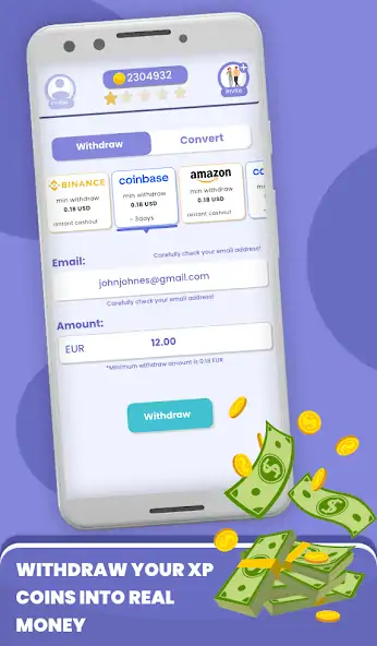 Download Coffey – Earn money by Givvy MOD [Unlimited money] + MOD [Menu] APK for Android