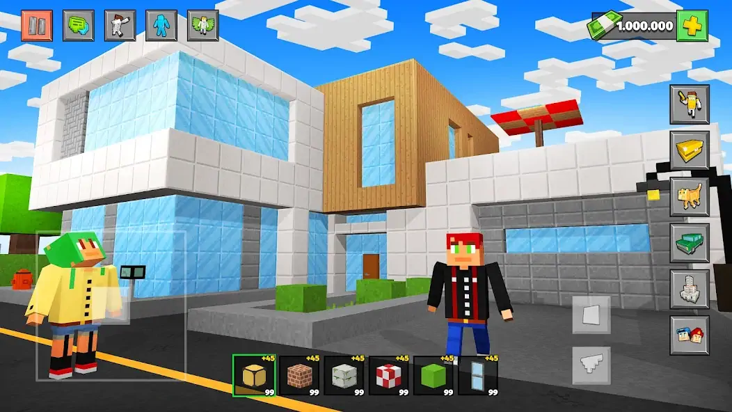Download Block City 3D: Party & Craft MOD [Unlimited money/gems] + MOD [Menu] APK for Android