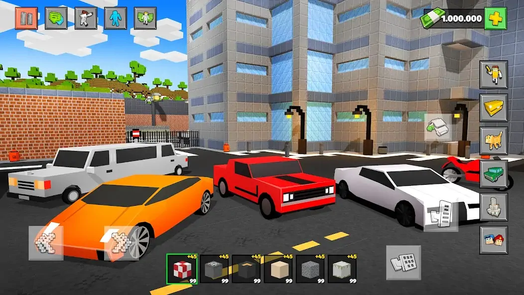 Download Block City 3D: Party & Craft MOD [Unlimited money/gems] + MOD [Menu] APK for Android
