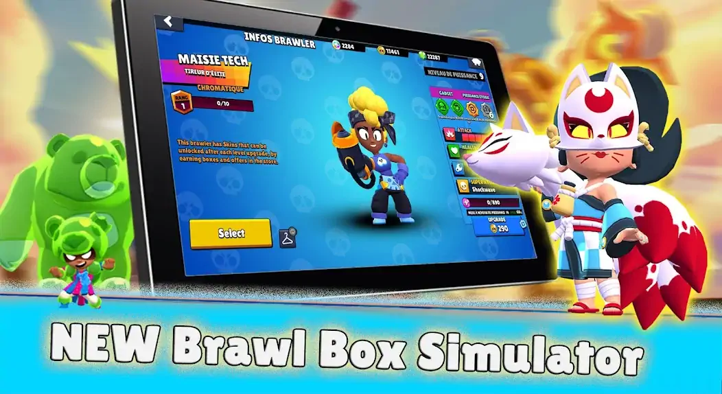 Download Olympus Box Simul: brawl stars MOD [Unlimited money/coins] + MOD [Menu] APK for Android