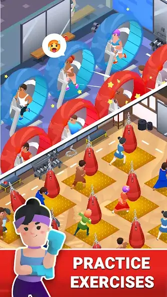 Download Boxing Gym Tycoon 3D: MMA Club MOD [Unlimited money] + MOD [Menu] APK for Android