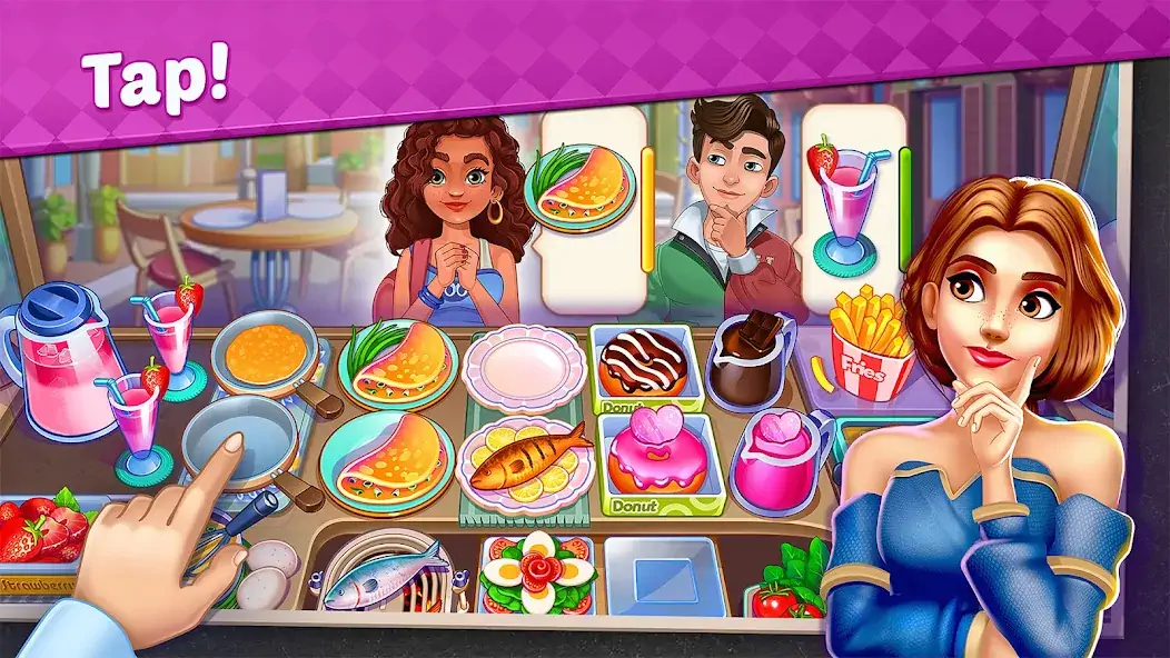 Download My Cafe Shop : Cooking Games MOD [Unlimited money/coins] + MOD [Menu] APK for Android
