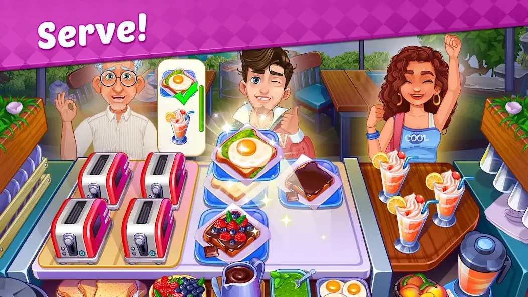 Download My Cafe Shop : Cooking Games MOD [Unlimited money/coins] + MOD [Menu] APK for Android