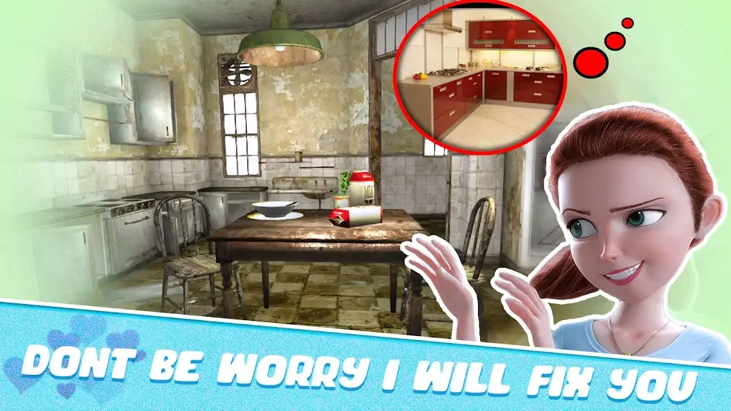 Download Renovate House with jojo MOD [Unlimited money/gems] + MOD [Menu] APK for Android