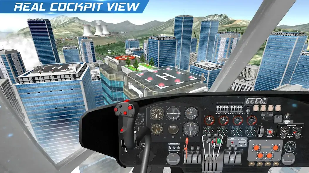 Download Helicopter Flight Pilot MOD [Unlimited money] + MOD [Menu] APK for Android