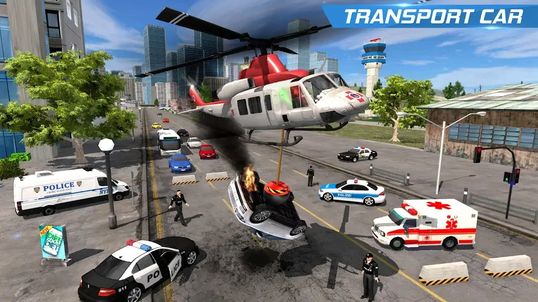 Download Helicopter Flight Pilot MOD [Unlimited money] + MOD [Menu] APK for Android