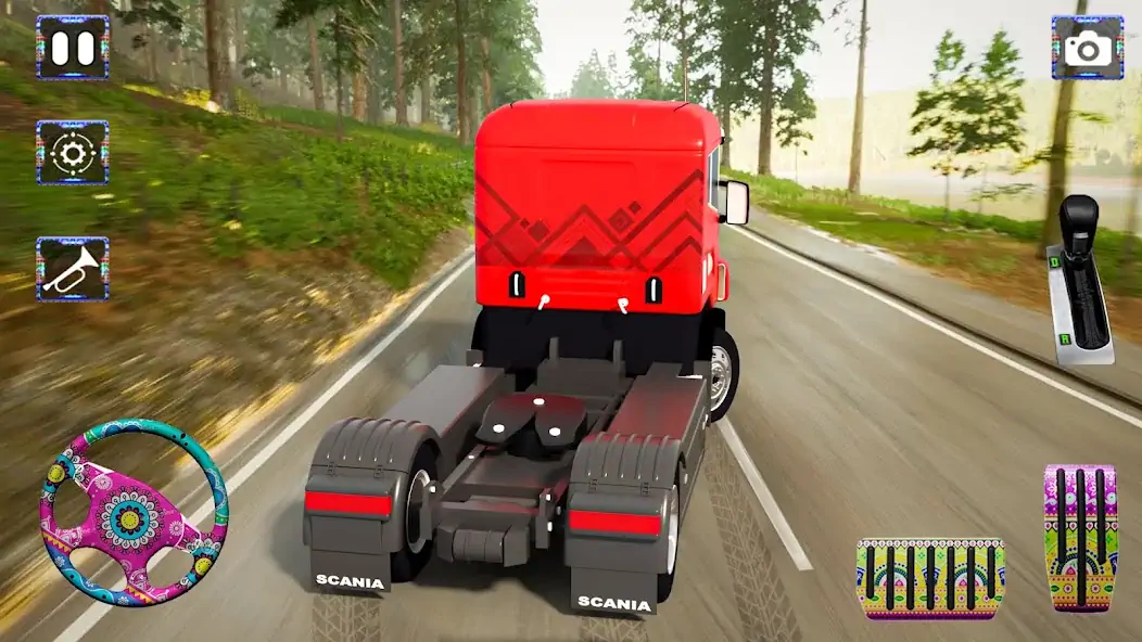 Download Offroad Truck Simulator Game MOD [Unlimited money/gems] + MOD [Menu] APK for Android