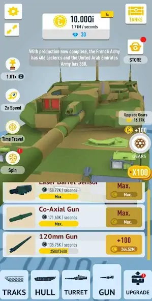 Download Idle Tanks 3D Model Builder MOD [Unlimited money] + MOD [Menu] APK for Android