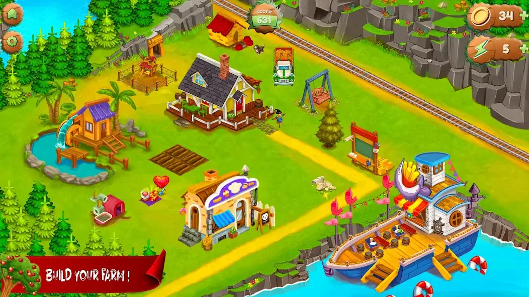 Download Family Farm Games - Farm Sim MOD [Unlimited money/gems] + MOD [Menu] APK for Android