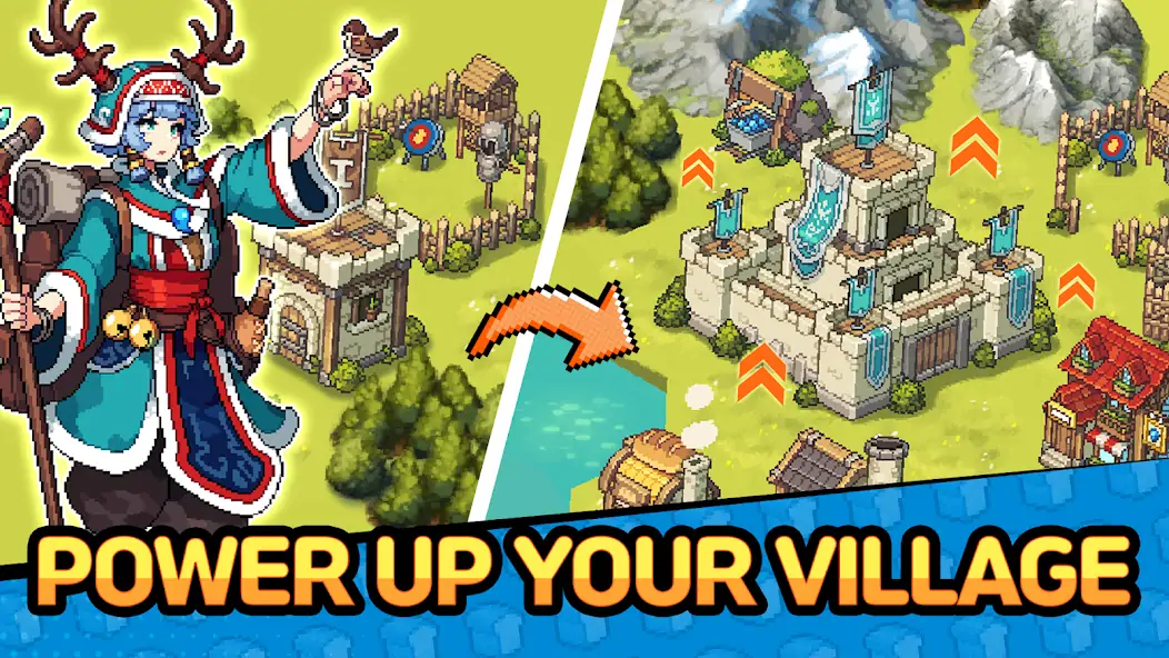 Download Unknown Knights: Pixel RPG MOD [Unlimited money/gems] + MOD [Menu] APK for Android
