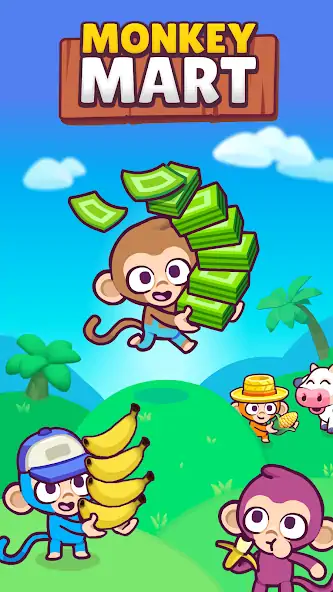 Download Monkey Mart MOD [Unlimited money/gems] + MOD [Menu] APK for Android