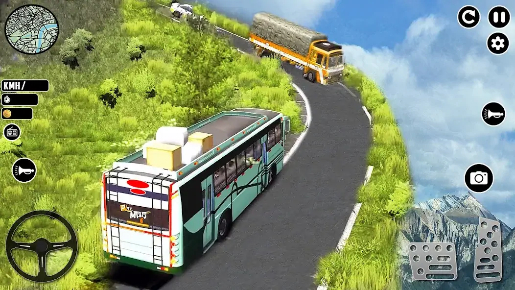 Download Offroad Bus Simulator:Bus Game MOD [Unlimited money/gems] + MOD [Menu] APK for Android
