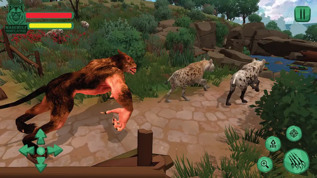 Download Werewolf Forest Bigfoot Game MOD [Unlimited money/gems] + MOD [Menu] APK for Android