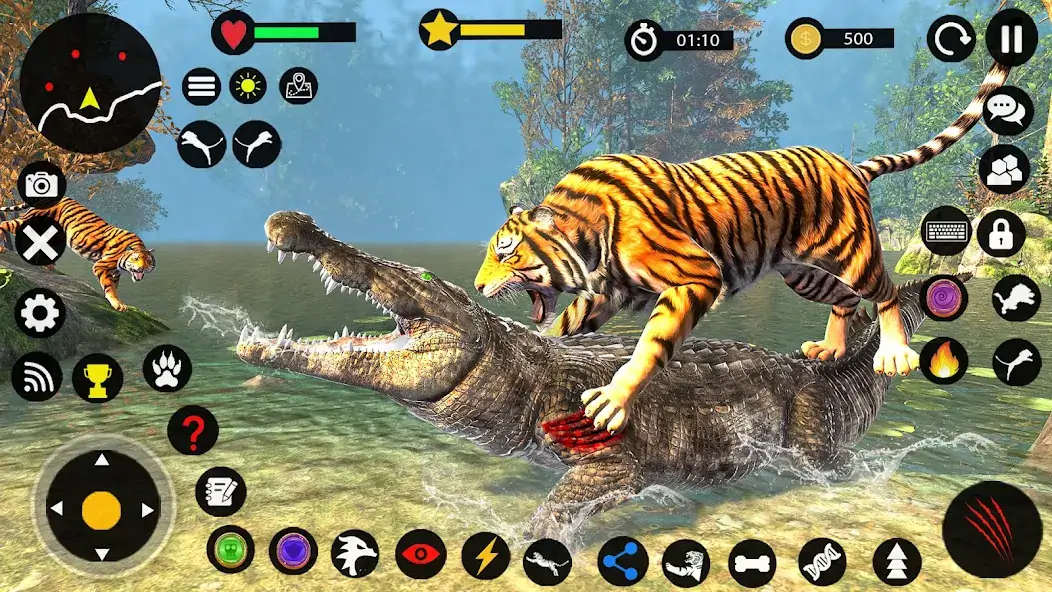 Download Tiger Games: Tiger Sim Offline MOD [Unlimited money] + MOD [Menu] APK for Android