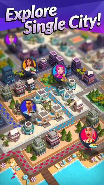 Download Single City: Avatar Life Sim MOD [Unlimited money/gems] + MOD [Menu] APK for Android