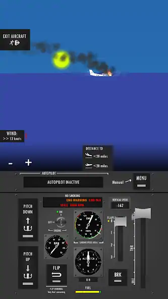 Download Flight Simulator 2d - sandbox MOD [Unlimited money] + MOD [Menu] APK for Android
