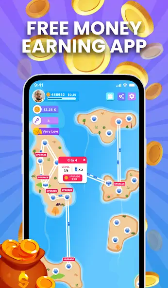 Download City Rush - Earn money MOD [Unlimited money/gems] + MOD [Menu] APK for Android
