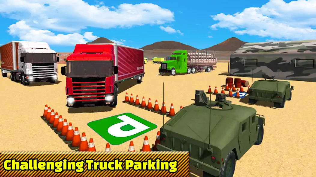 Download Truck Simulator: Truck Parking MOD [Unlimited money/gems] + MOD [Menu] APK for Android