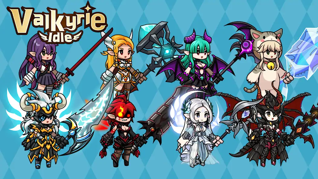 Download Valkyrie Idle MOD [Unlimited money] + MOD [Menu] APK for Android