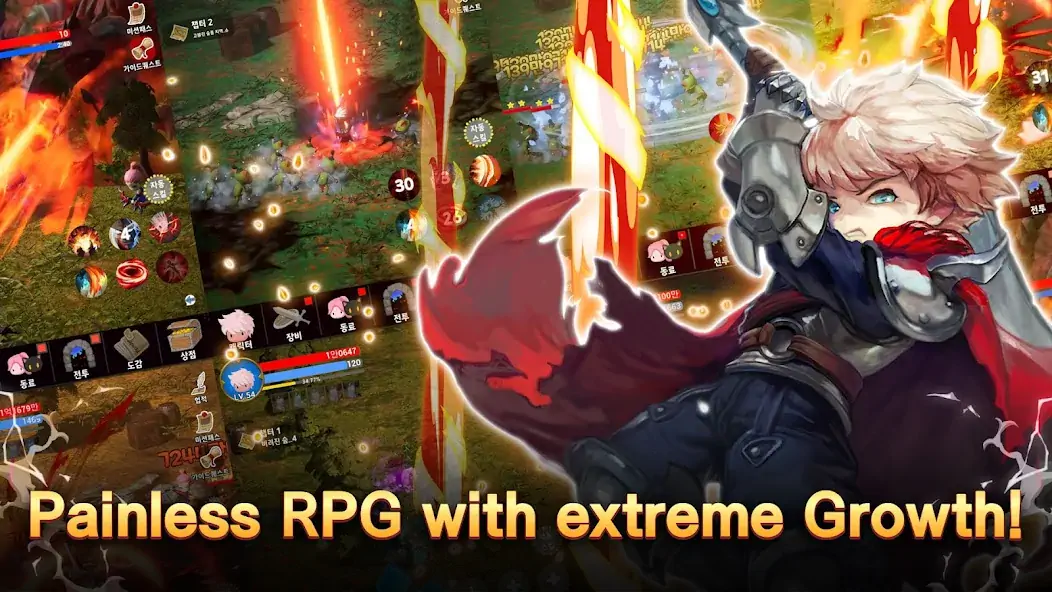 Download Blood Knight: Idle 3D RPG MOD [Unlimited money] + MOD [Menu] APK for Android
