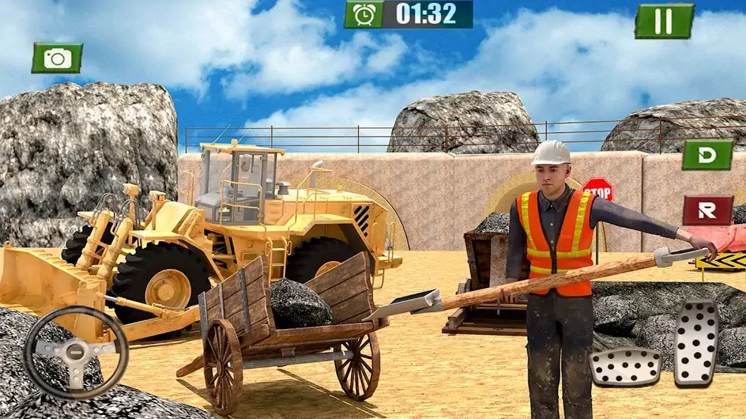 Download Heavy Coal Cargo Truck Sim MOD [Unlimited money] + MOD [Menu] APK for Android