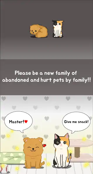 Download Be My Family - Dog Cat MOD [Unlimited money] + MOD [Menu] APK for Android