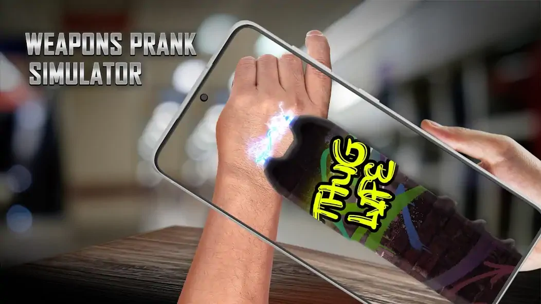 Download Weapons Prank Simulator MOD [Unlimited money] + MOD [Menu] APK for Android