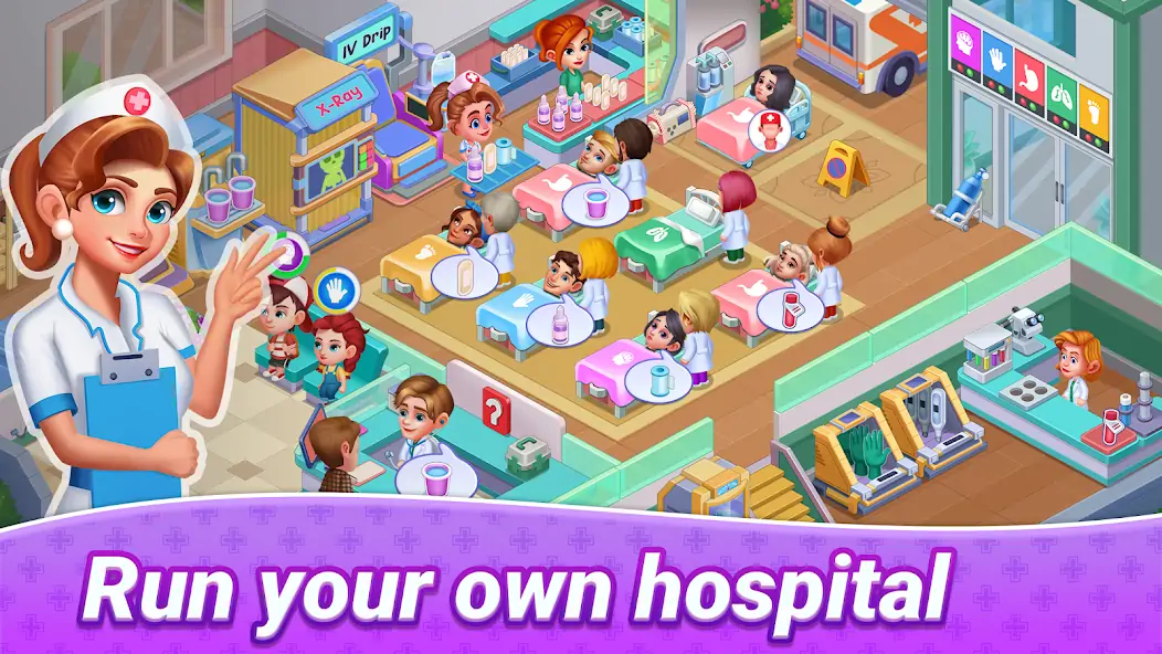 Download Happy Doctor: Hospital Games MOD [Unlimited money/gems] + MOD [Menu] APK for Android