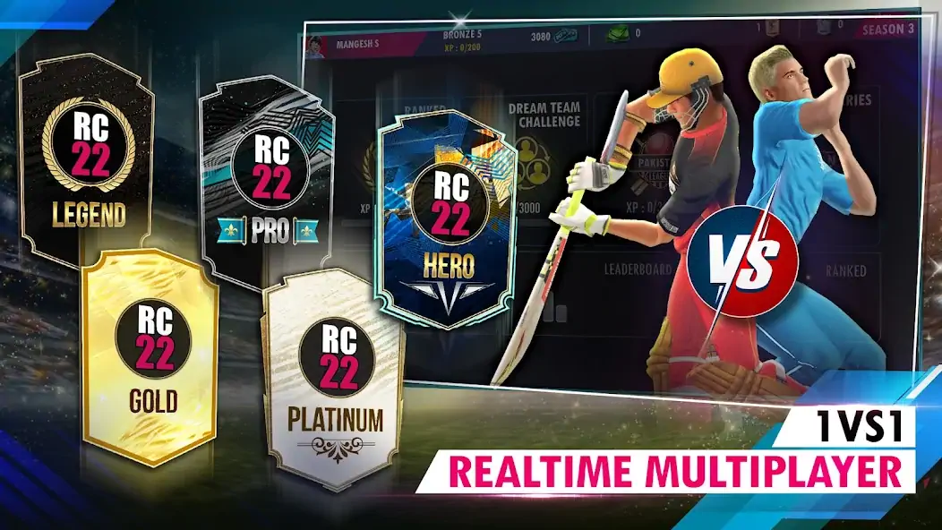 Download Real Cricket™ 22 MOD [Unlimited money/gems] + MOD [Menu] APK for Android