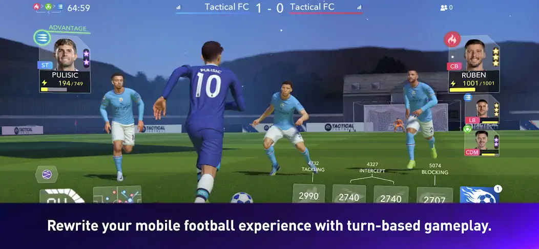 Download EA SPORTS Tactical Football MOD [Unlimited money/coins] + MOD [Menu] APK for Android