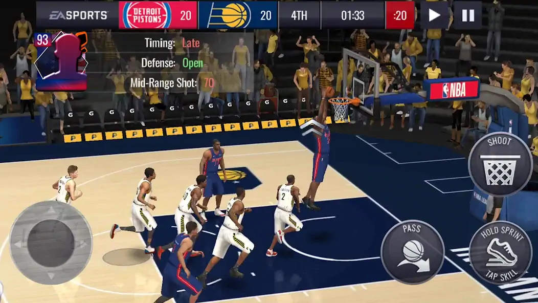 Download NBA LIVE Mobile Basketball MOD [Unlimited money] + MOD [Menu] APK for Android