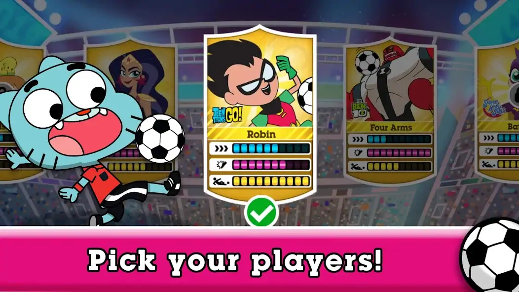 Download Toon Cup - Football Game MOD [Unlimited money/gems] + MOD [Menu] APK for Android