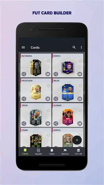 Download FUT Card Builder 23 MOD [Unlimited money] + MOD [Menu] APK for Android