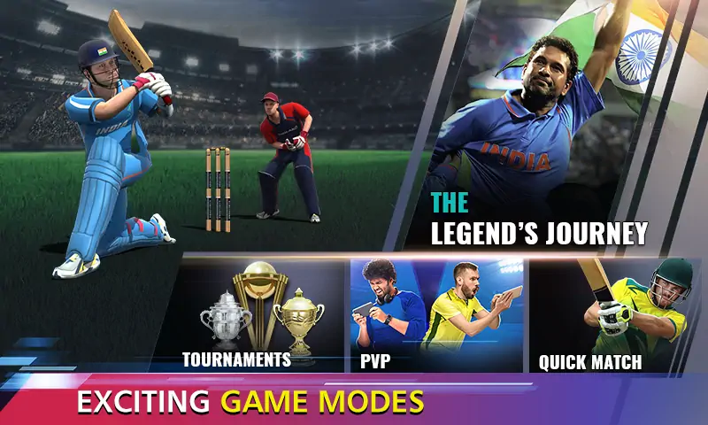 Download Sachin Saga Cricket Champions MOD [Unlimited money/gems] + MOD [Menu] APK for Android