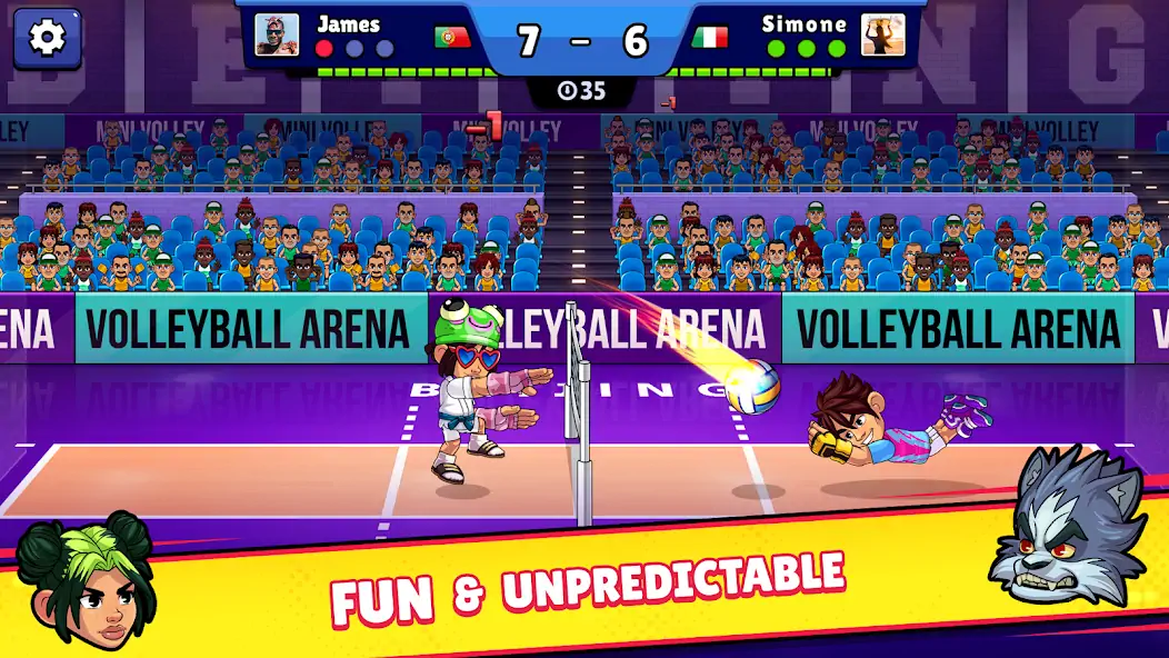 Download Volleyball Arena: Spike Hard MOD [Unlimited money/coins] + MOD [Menu] APK for Android
