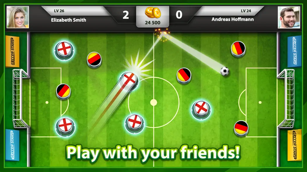 Download Soccer Stars: Football Kick MOD [Unlimited money] + MOD [Menu] APK for Android