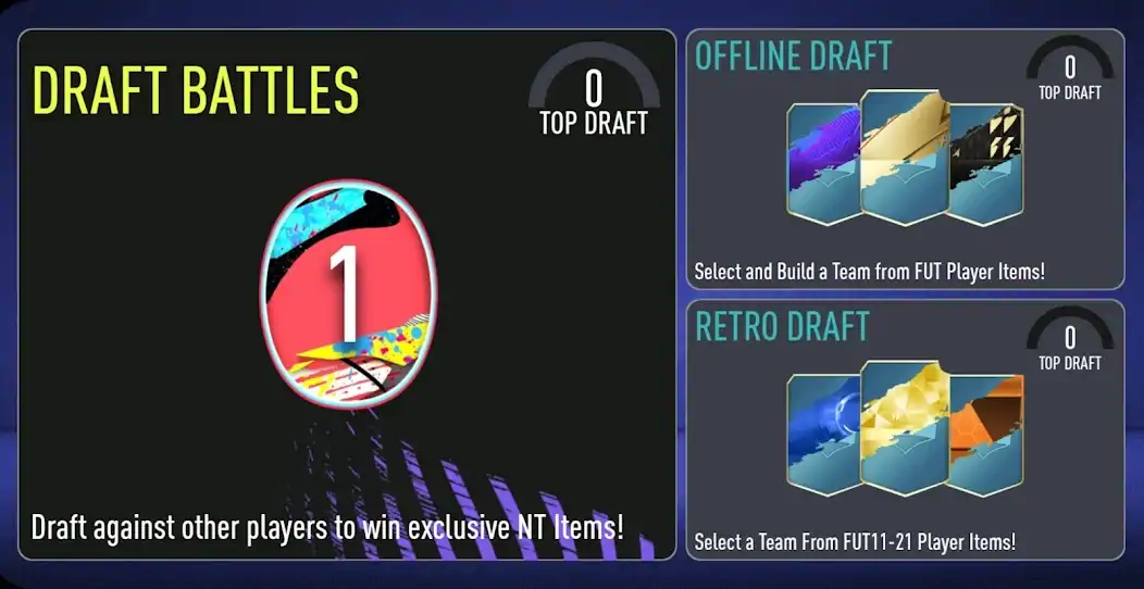 Download Nicotom 22 Draft + Pack Opener MOD [Unlimited money/coins] + MOD [Menu] APK for Android