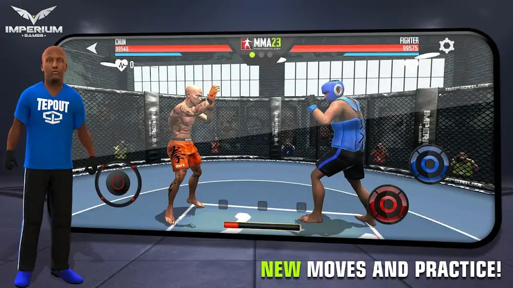 Download MMA - Fighting Clash 23 MOD [Unlimited money/gems] + MOD [Menu] APK for Android