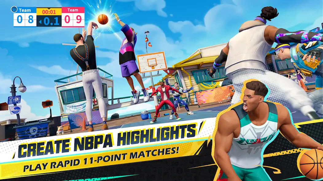 Download Dunk City Dynasty MOD [Unlimited money/gems] + MOD [Menu] APK for Android