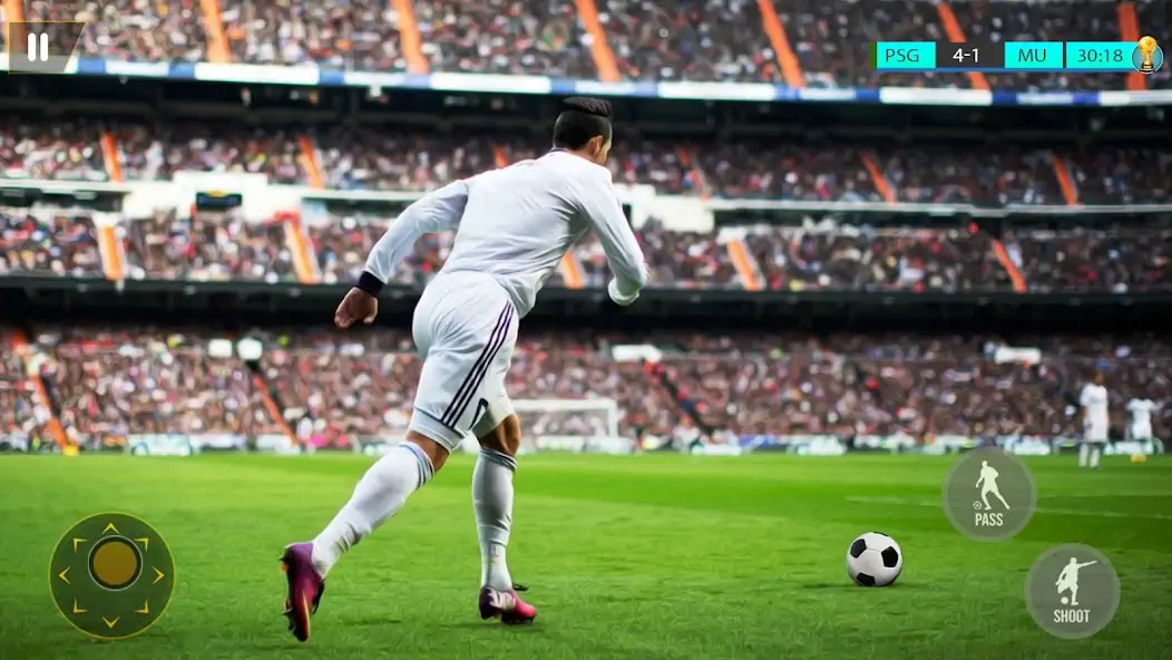 Download Football 2023 Soccer Game MOD [Unlimited money/gems] + MOD [Menu] APK for Android
