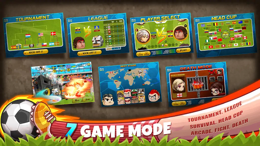 Download Head Soccer MOD [Unlimited money/coins] + MOD [Menu] APK for Android