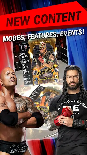 Download WWE SuperCard - Battle Cards MOD [Unlimited money] + MOD [Menu] APK for Android