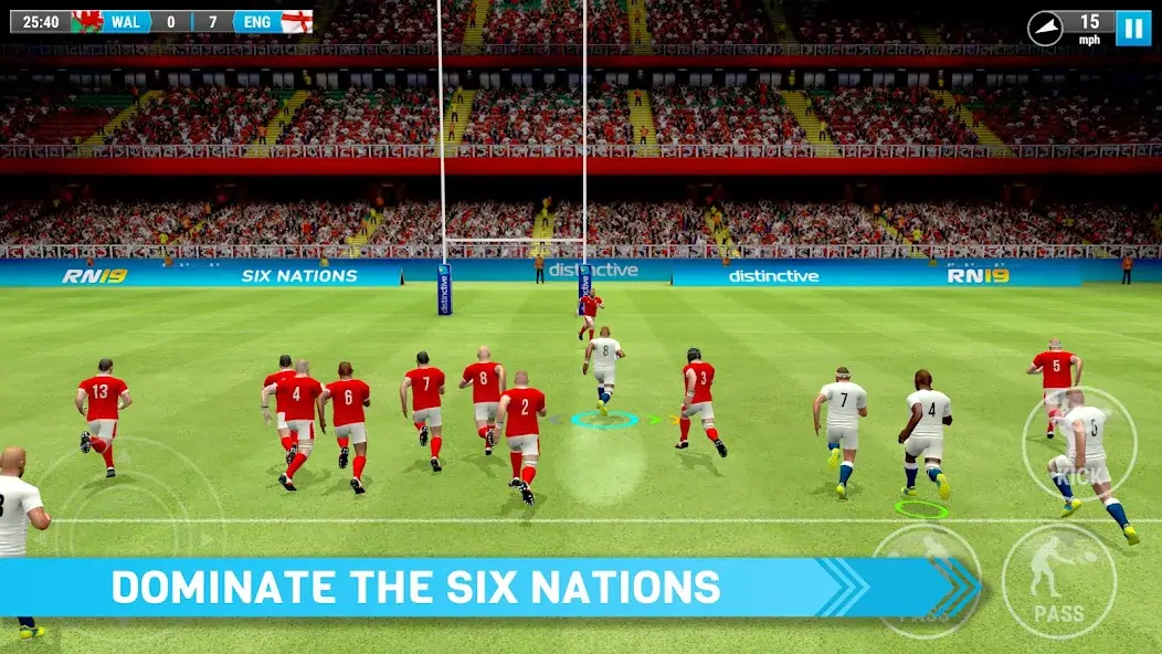 Download Rugby Nations 19 MOD [Unlimited money/coins] + MOD [Menu] APK for Android