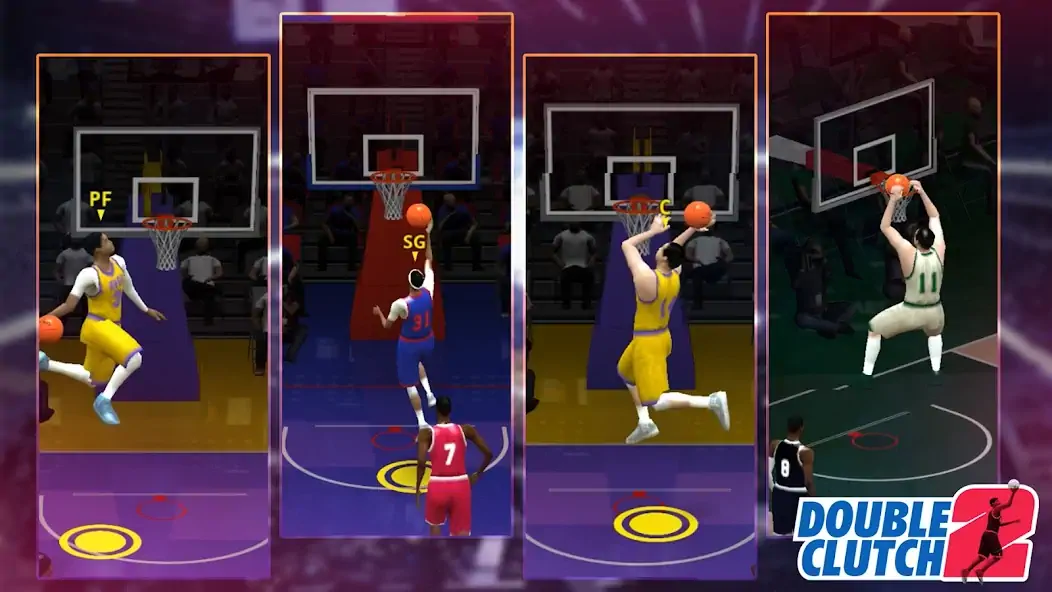 Download DoubleClutch 2 : Basketball MOD [Unlimited money/gems] + MOD [Menu] APK for Android