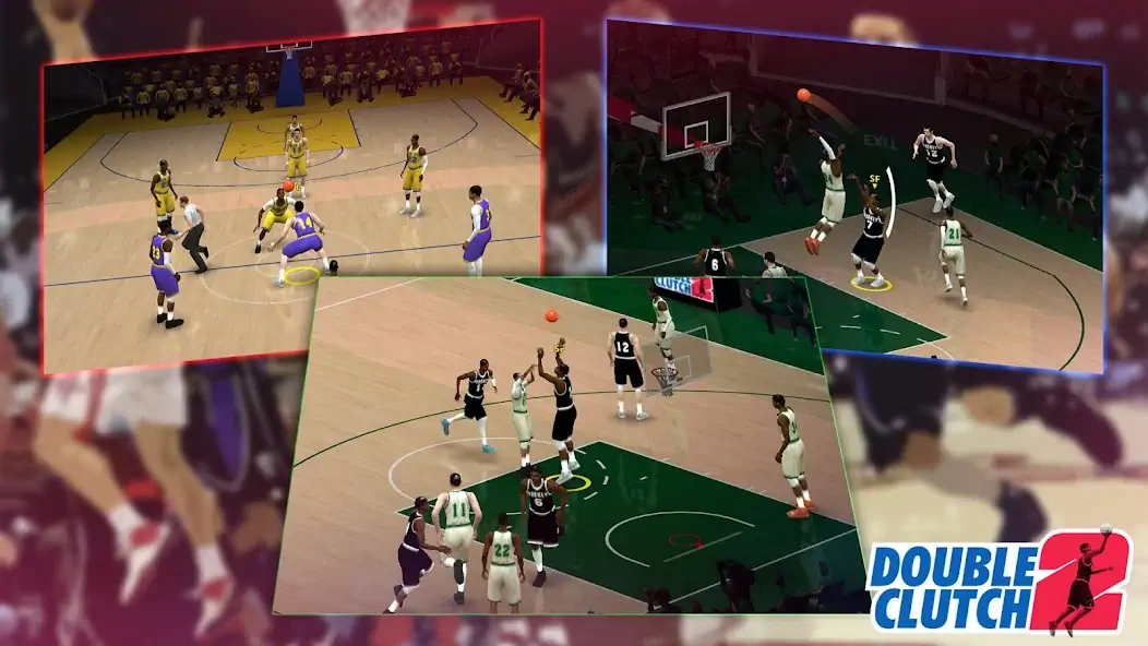 Download DoubleClutch 2 : Basketball MOD [Unlimited money/gems] + MOD [Menu] APK for Android
