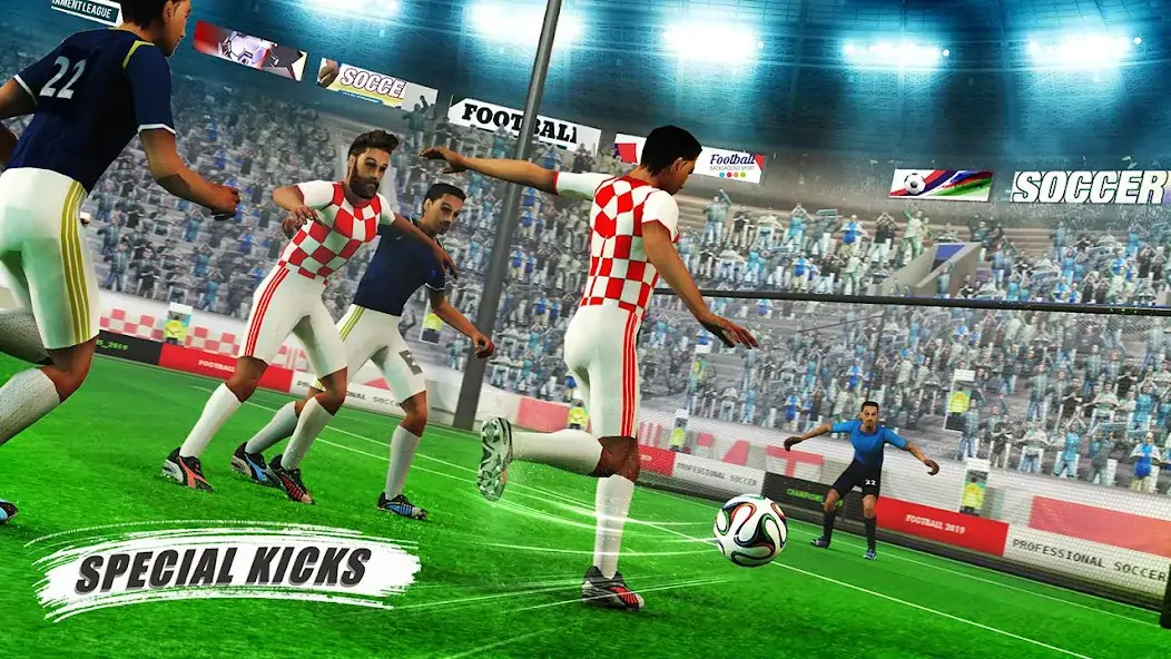 Download Football League - Soccer Games MOD [Unlimited money/gems] + MOD [Menu] APK for Android