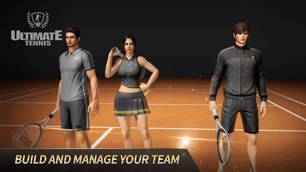 Download Ultimate Tennis: 3D online spo MOD [Unlimited money/gems] + MOD [Menu] APK for Android